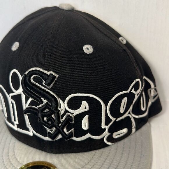 Chicago White Sox MLB Big Logo New Era Snapback READ - Picture 3 of 11
